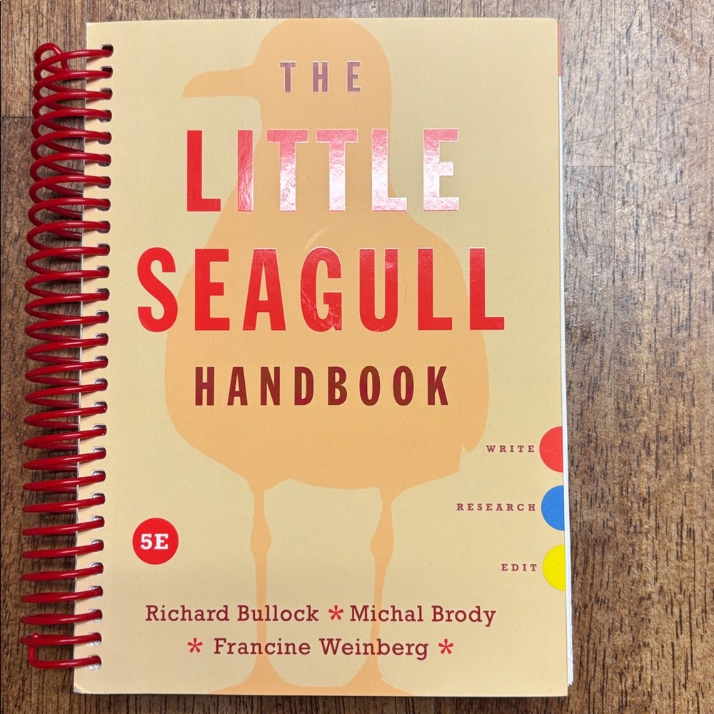 The Little Seagull Handbook 5th Edition